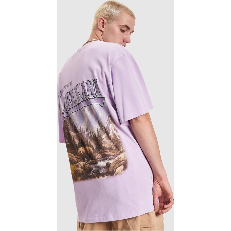 Karl Kani Small Signature Washed Heavy Jersey Landscape T-Shirt