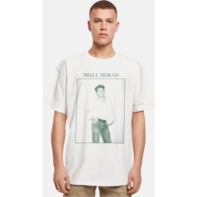 Merchcode Niall Horan - Natural Photo Heavy Oversize Tee
