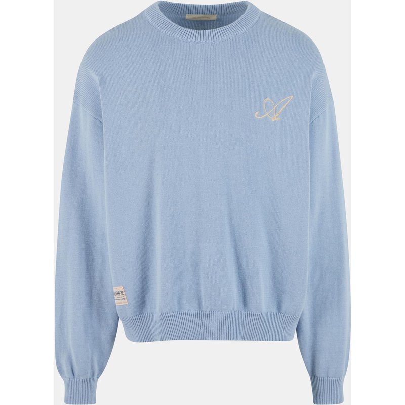 Another Cotton Lab Logo Mesh Knit Sweater