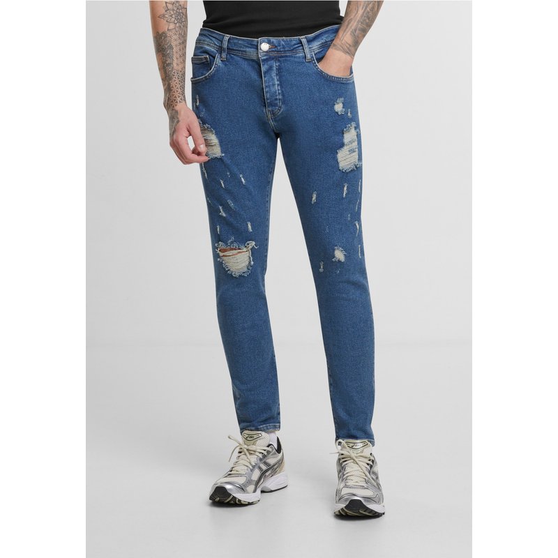 2Y Premium Basic Cropped Skinny Denim