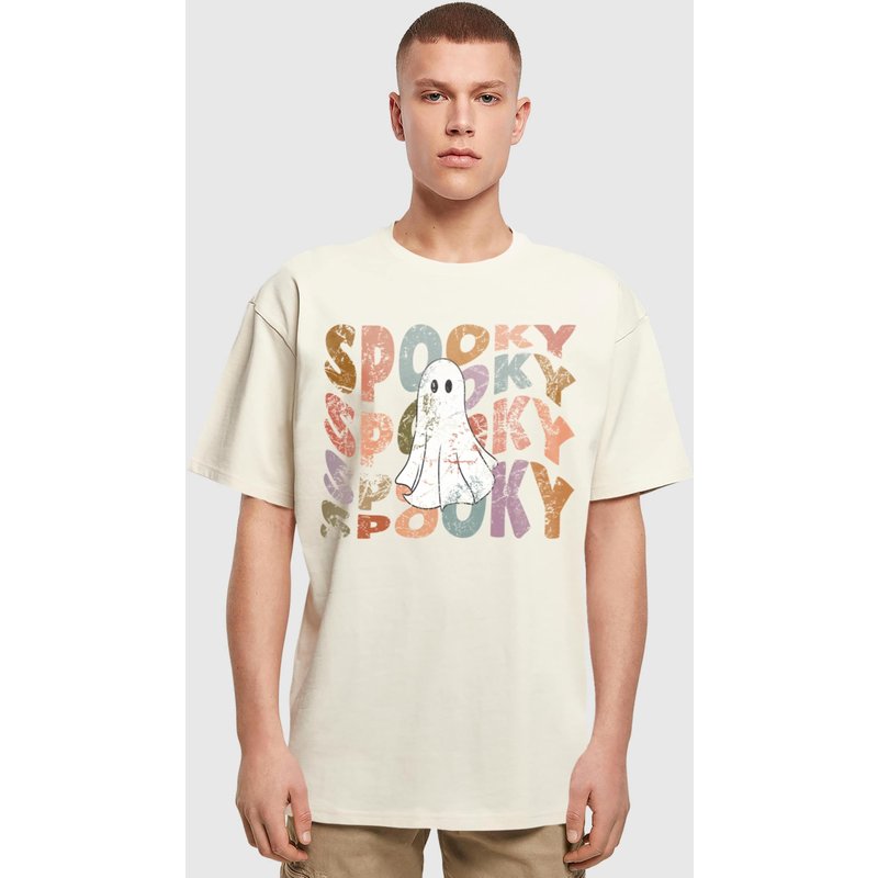 Merchcode Halloween - Spooky Ghost Tee