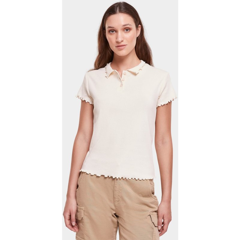 Urban Classics Ladies Rib Polo Tee