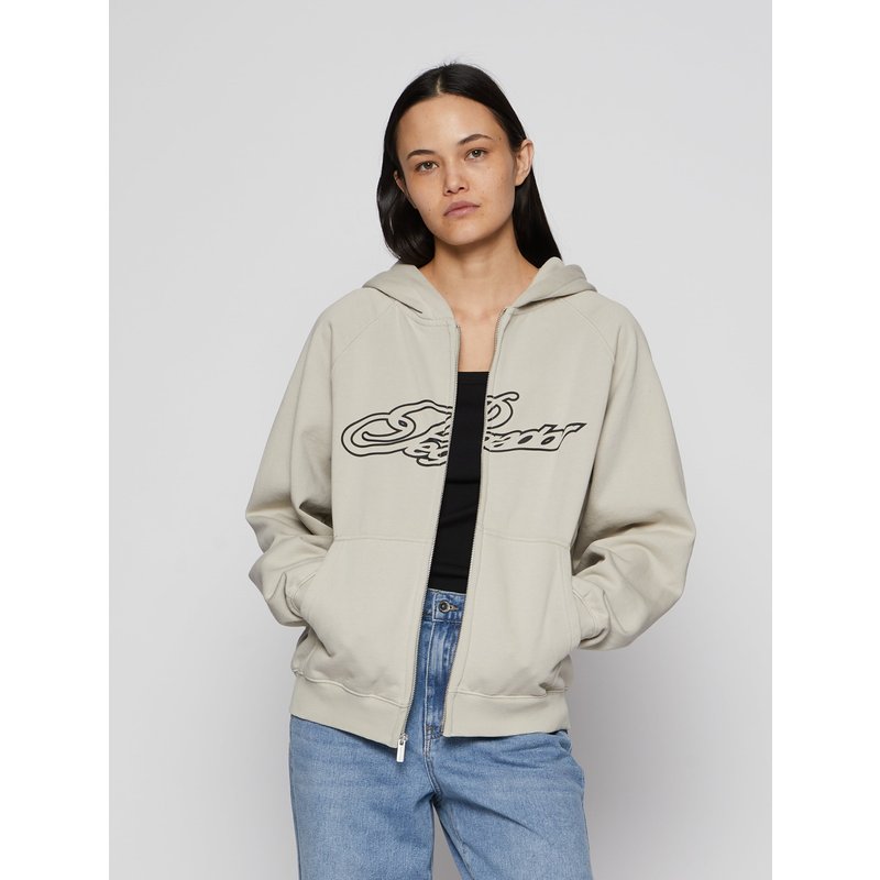 PEGADOR Anna Oversized Sweat Zip Hoodie