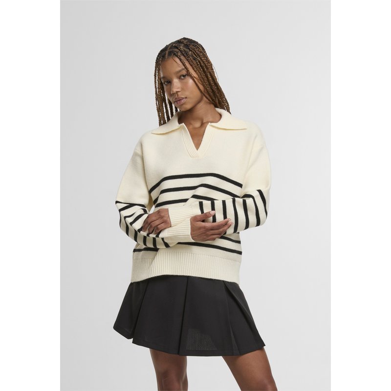 Estelou Knit v-neck polo