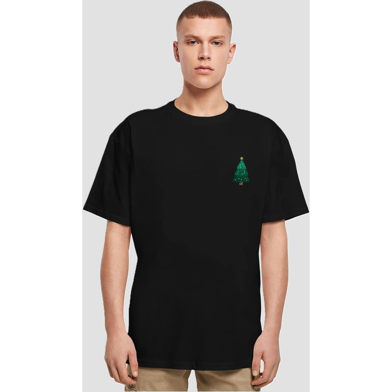 Merchcode Christmas Holly Jolly Mood Tee