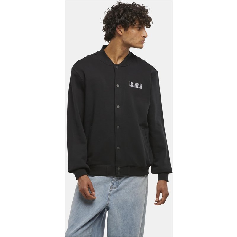 Mister Tee Los Angeles EMB Heavy Tonal College Jacket