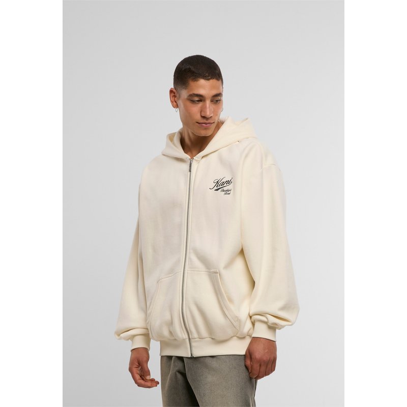 Karl Kani Cursive Varsity Oversized Zip Hoodie