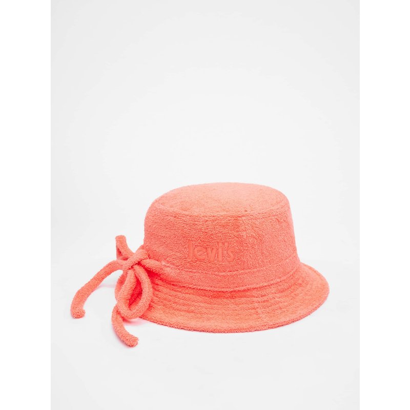 Levis Poster Logo Terry Bucket Hat