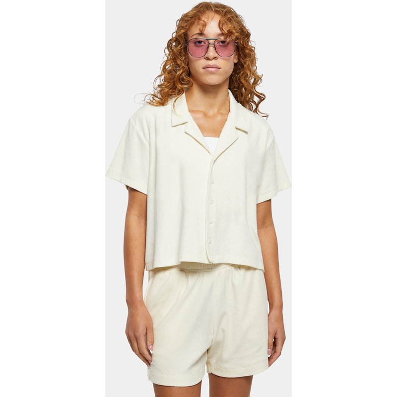 Urban Classics Ladies Towel Resort Shirt