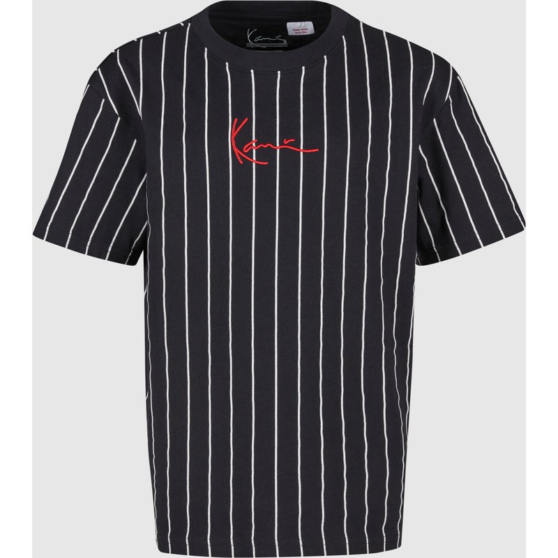 Karl Kani Small Signature Essential Pinstripe Tee Junior