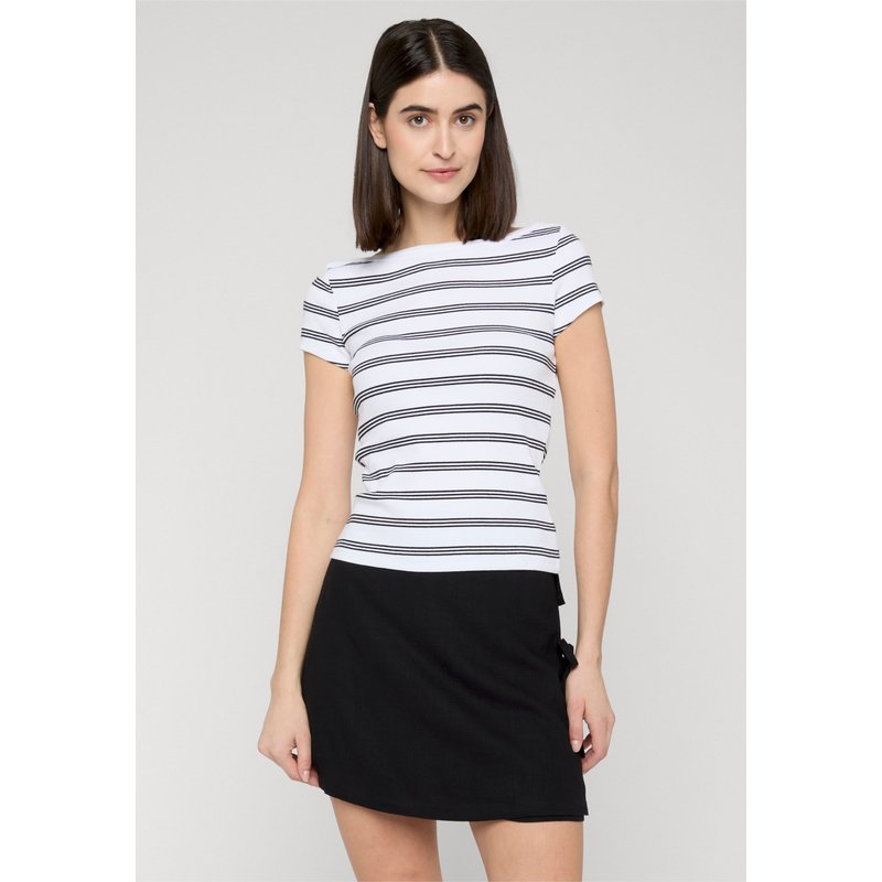 Noisy May NMMAYA S/S BOATNECK TOP NOOS