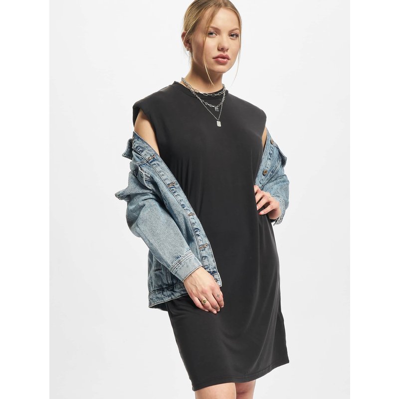 Urban Classics Ladies Modal Padded Shoulder Tank Dress