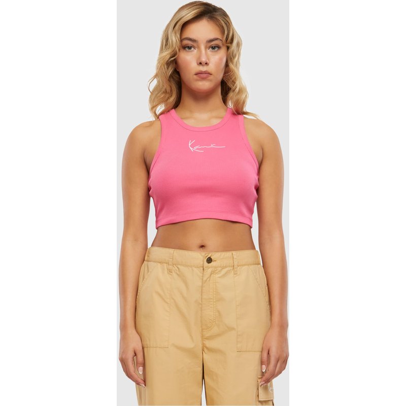 KW-TP011-064-03 Karl Kani Small Signature Essential Racer Rib Top