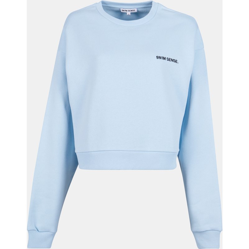 9N1M SENSE W-Essential Cropped Sweatshirt