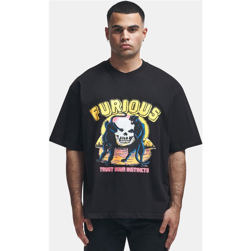 2y Studios Furious Oversize T-Shirt