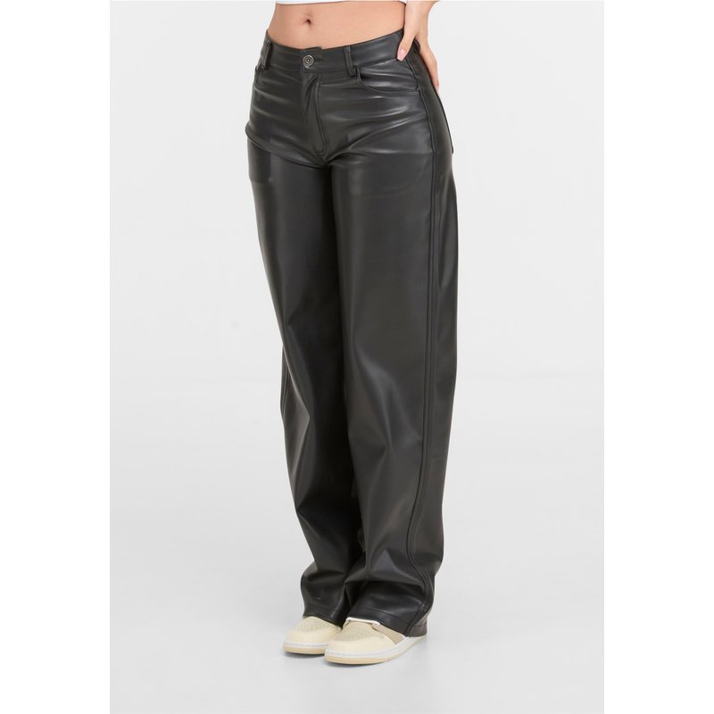 2Y Studios Tiva Loose Fit Leatherette Pants