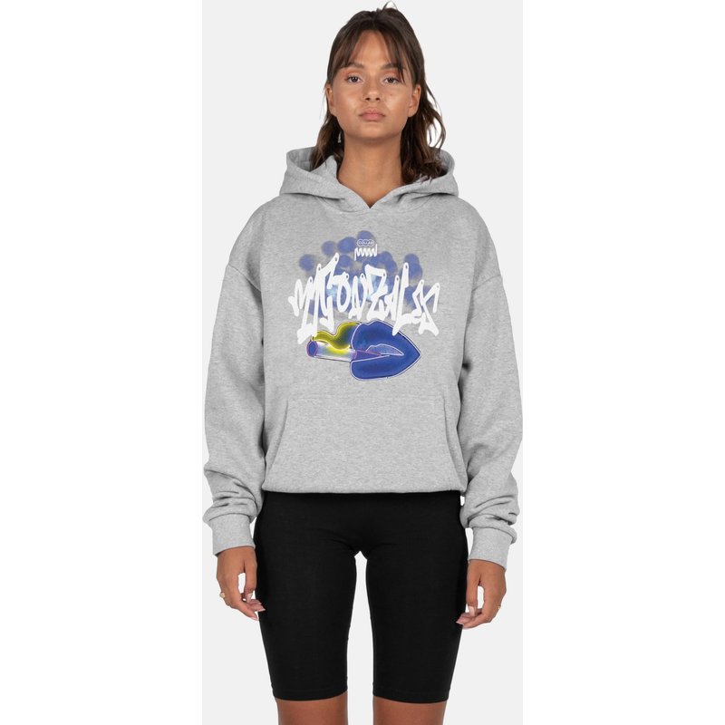 MJ Gonzales Ladies Kiss x Heavy Oversized Hoody