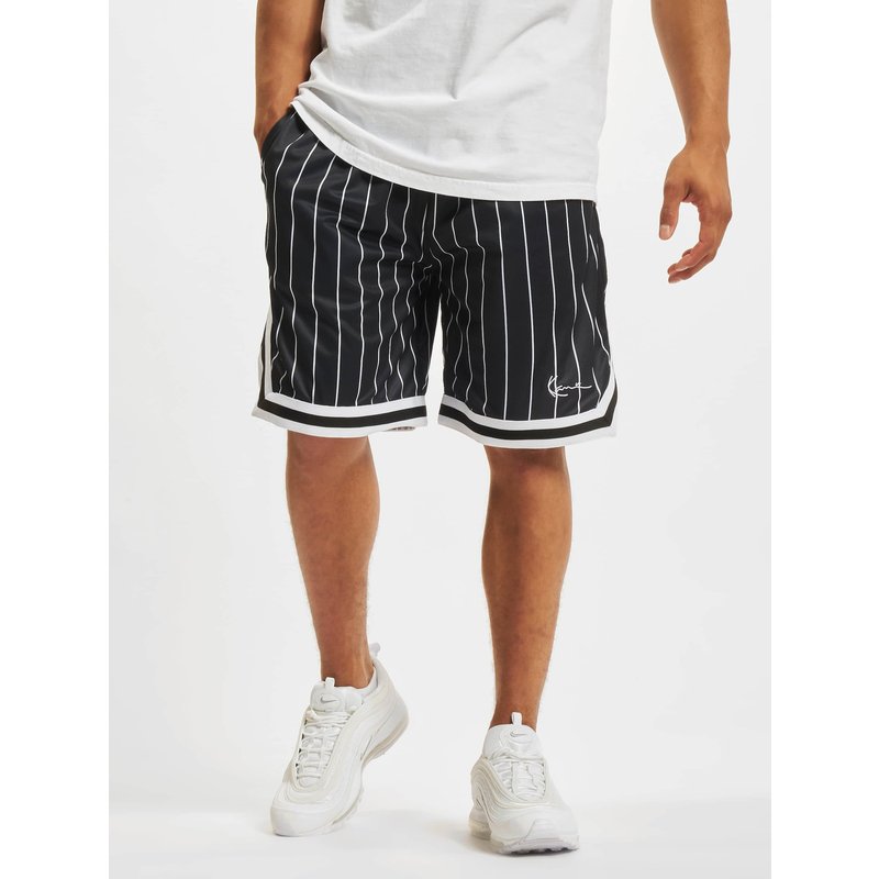 Karl Kani KM-PS011-001-02 Small Signature Pinstripe Mesh Short