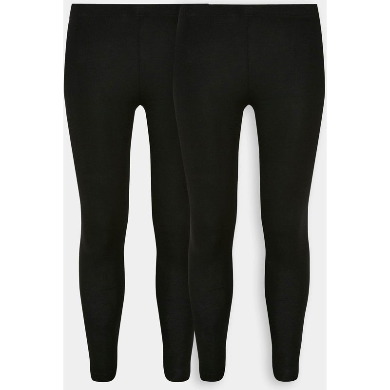 Urban Classics Girls Jersey Leggings 2-Pack