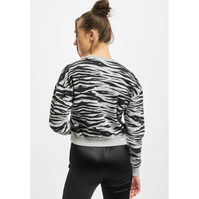 Urban Classics Ladies AOP Short Tiger Crew