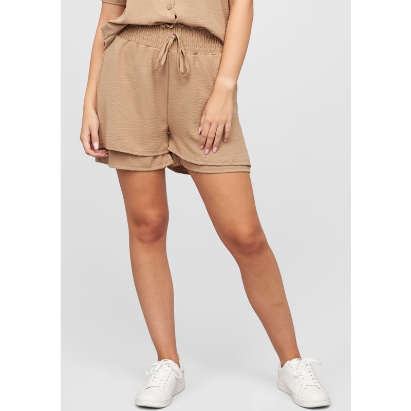 Cloud5ive Musselin Short 2-Lagig mit Gummibund