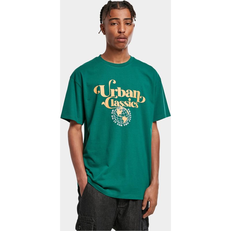 Urban Classics Essentials Globe Logo Tee