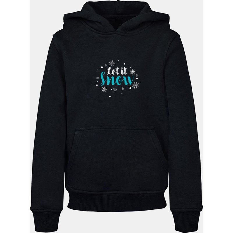 Merchcode Let it snow Basic Kids Hoody