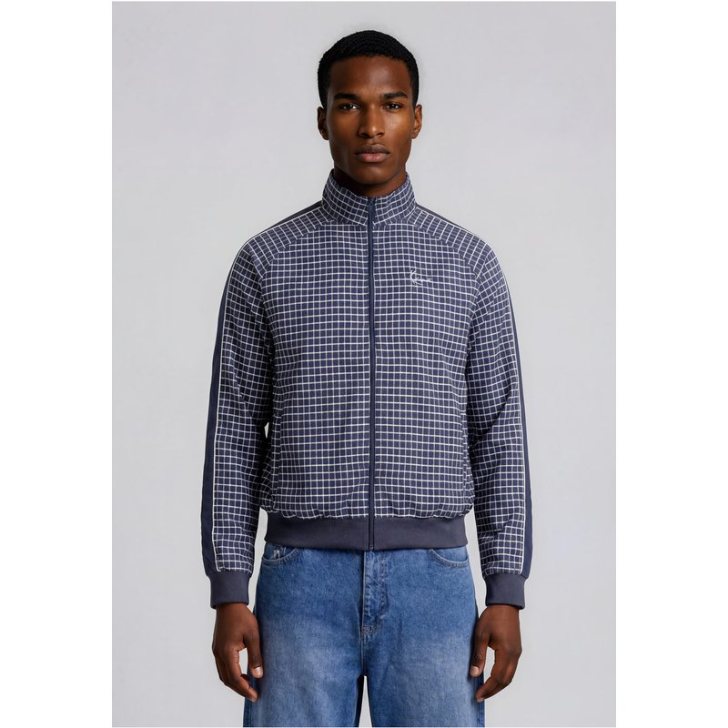 Karl Kani Signature Check Sidestripe Trackjacket