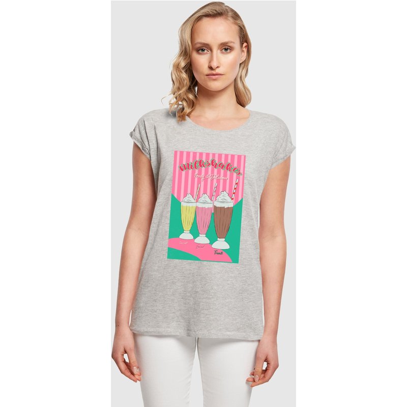 Mister Tee Ladies Milkshake - Extended Shoulder