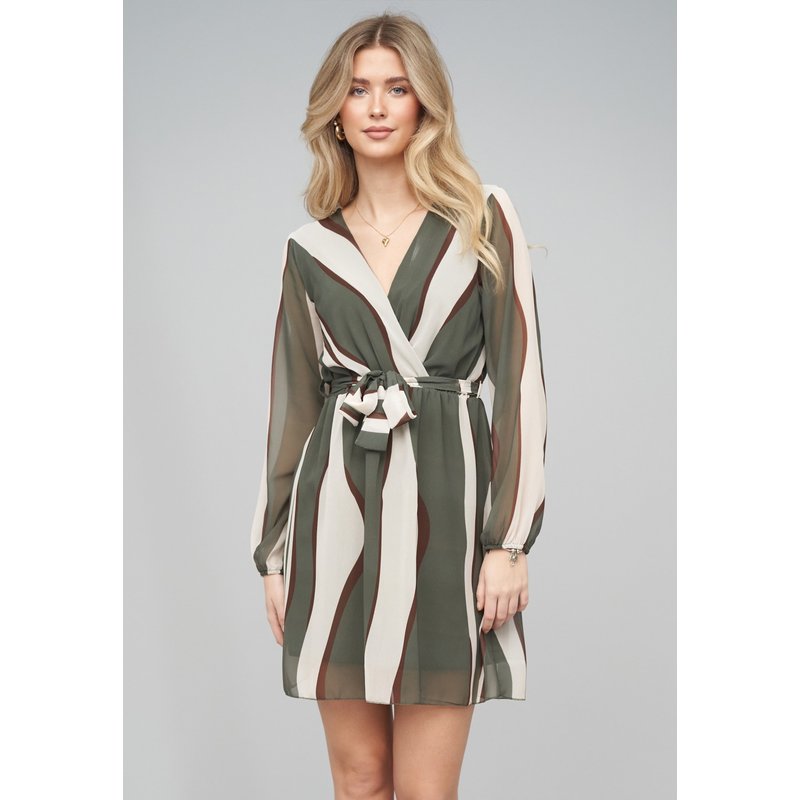Cloud5ive Long-sleeve Dress Waves