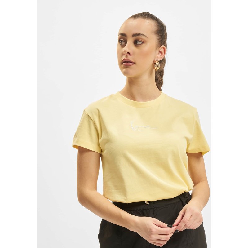 Karl Kani KW221-001-2 Small Signature Tee light yellow