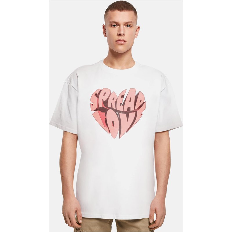 Merchcode Hugs & Love - Spread Heavy Oversize Tee