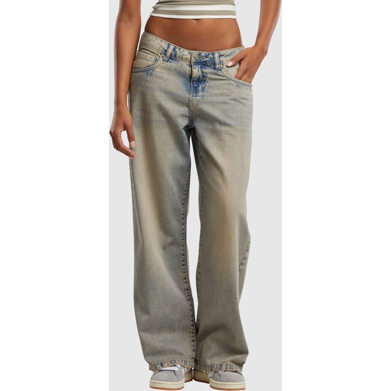 Urban Classics Ladies Low Waist Baggy Fit Denim