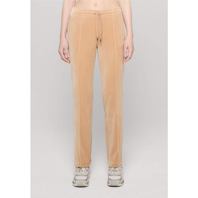 Juicy Couture VELOUR TRACK PANTS WITH DIAMANTE BRANDIN