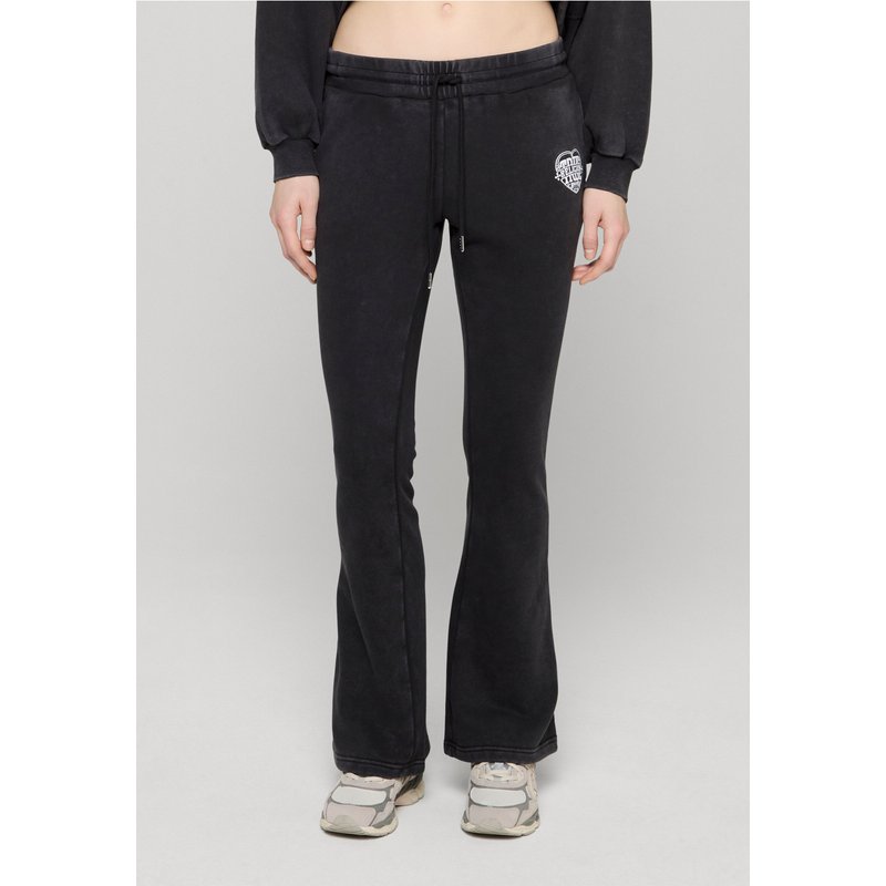 True Religion WASHED EMBROIDERED BOOT CUT PANTS