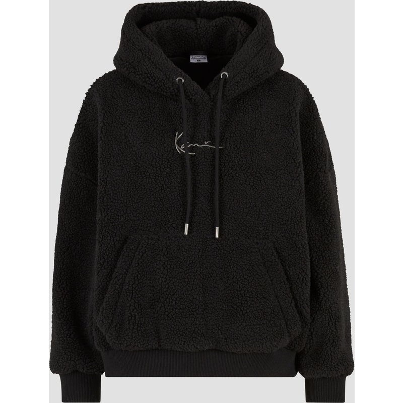 Karl Kani Metal Signature Teddy Oversized Hoodie