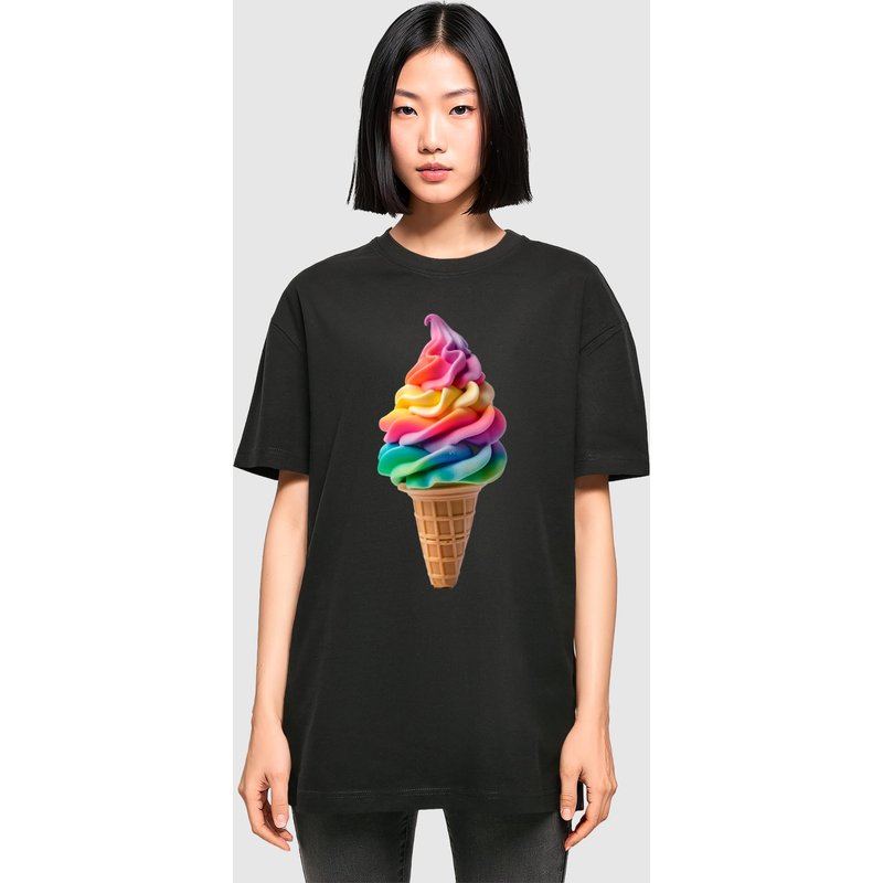 Merchcode Ladies Pride Scoops Oversized Tee