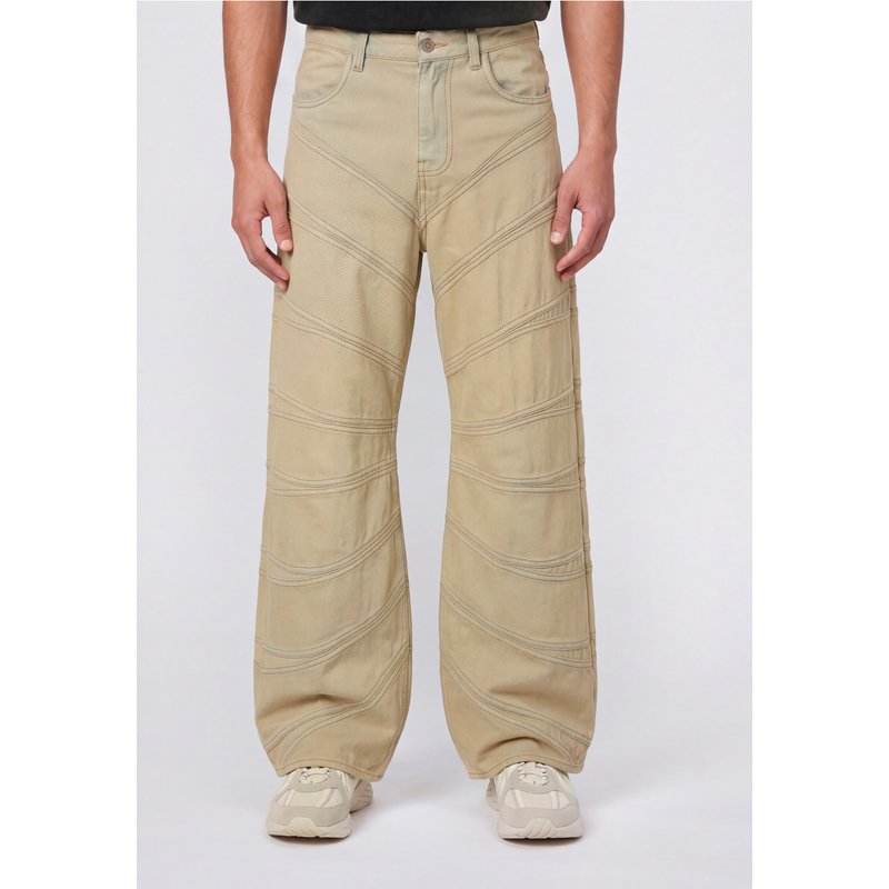 Favela CUTOUT WAVE BOOTCUT DENIM