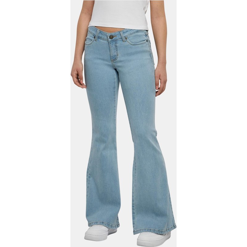 Urban Classics Ladies Organic Low Waist Flared Denim