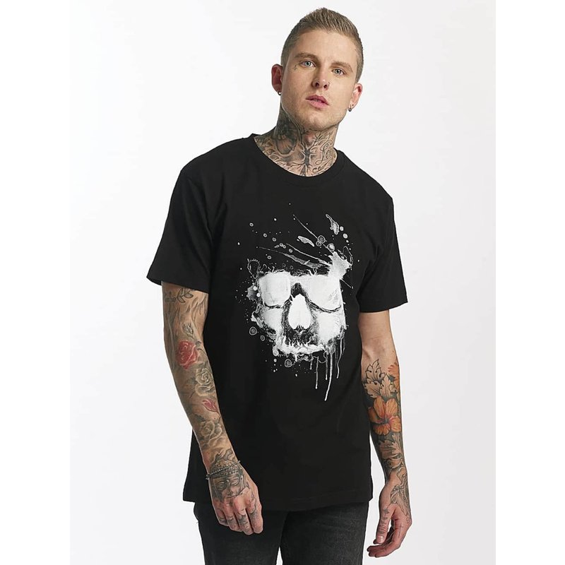Mister Tee Waterpaint Skull T-Shirt
