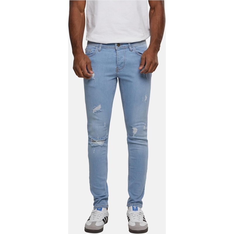 2Y Premium Destroyed Slim Fit Denim