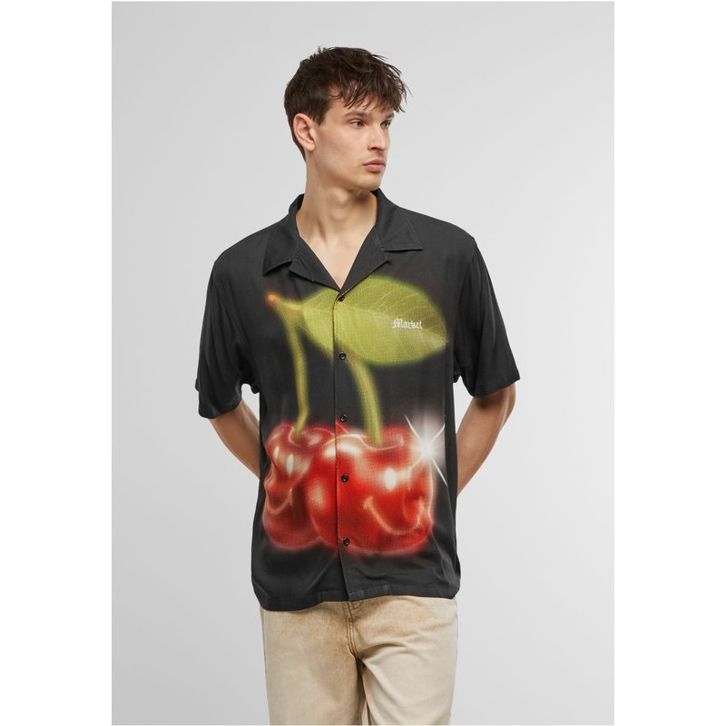 Market Studios SMILEY CHERRIES SS BUTTON-UP