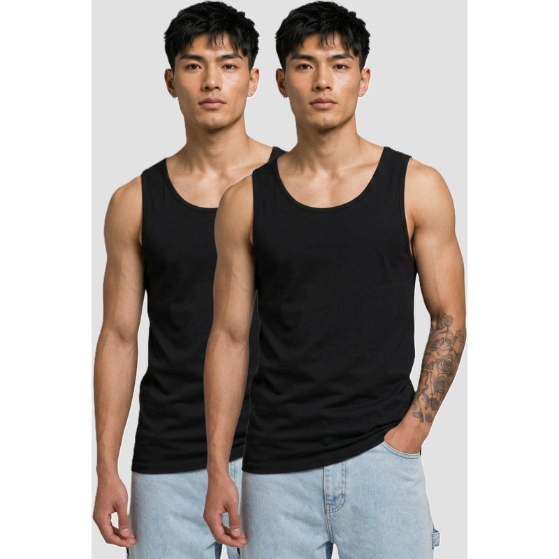 Urban Classics 2-Pack Seamless Tanktop
