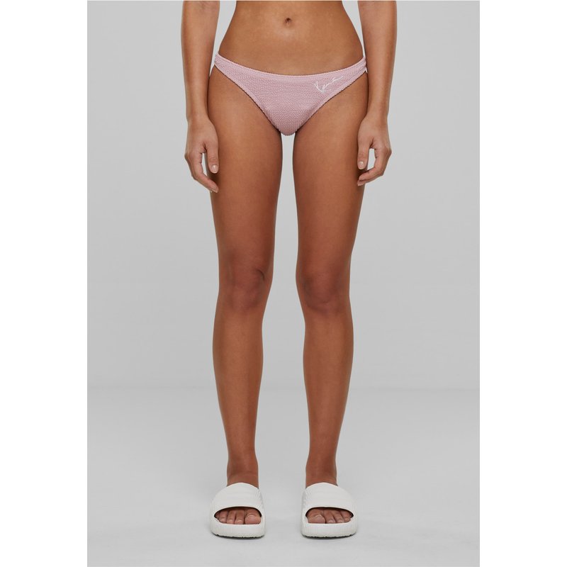 Karl Kani Small Signature Crinkle High Leg Bikini Bottom