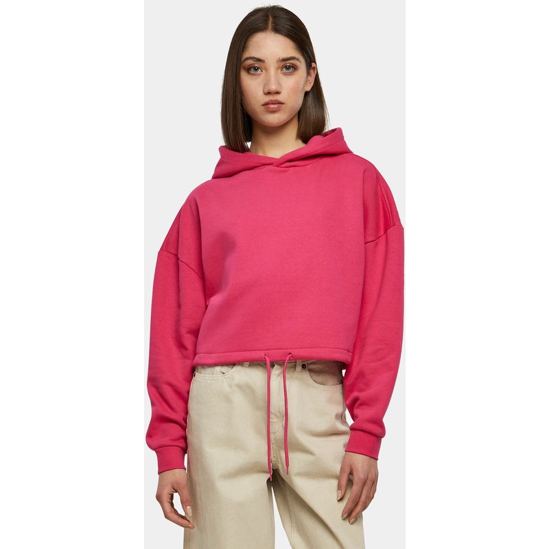 Urban Classics Ladies Cropped Oversized Hoodie