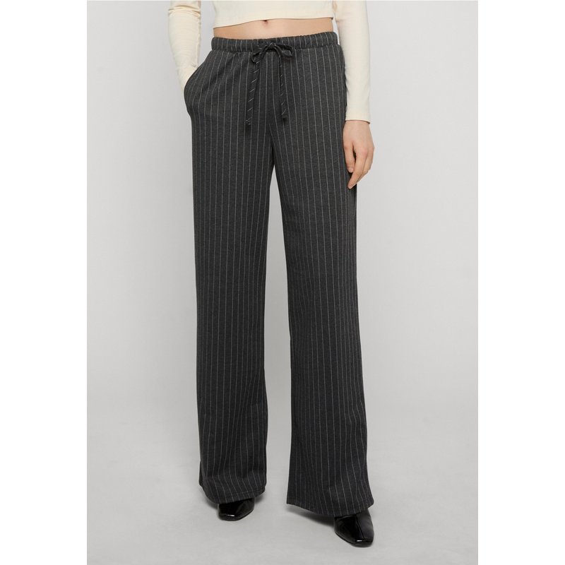 Noisy May NMMIEL NW PINSTRIPE WIDE PANTS JRS FWD