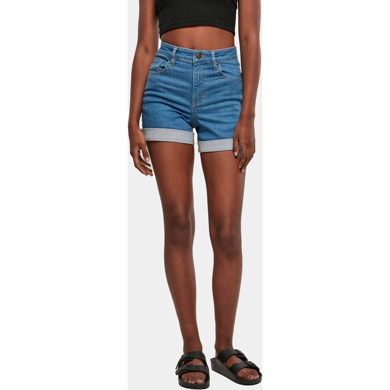 Urban Classics Ladies Essentials Stretch Denim 5 Pocket Short