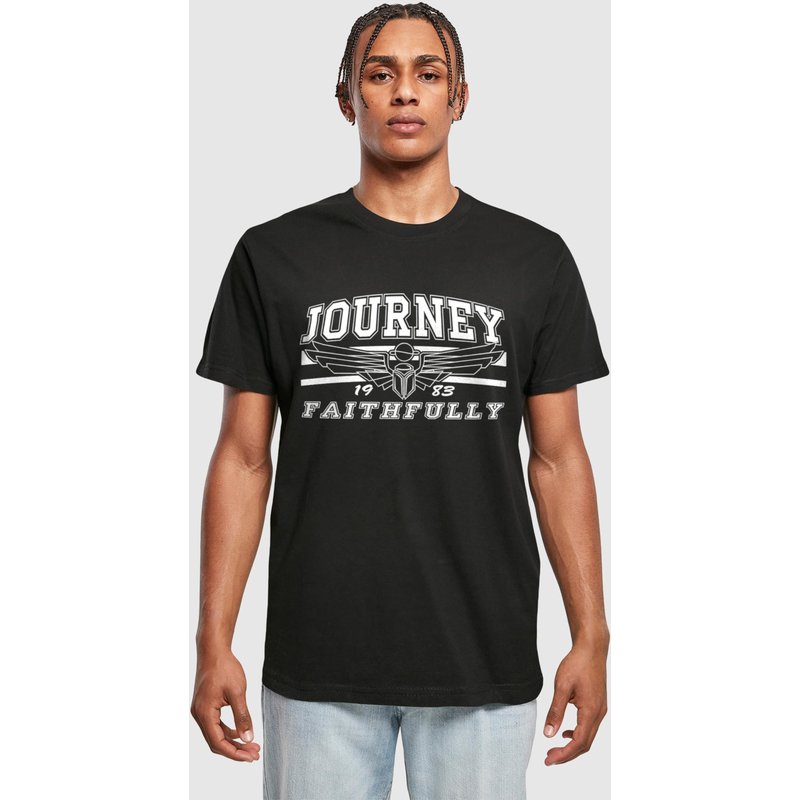 Merchcode Journey Rock Band - Faithfully Graphic T-Shirt