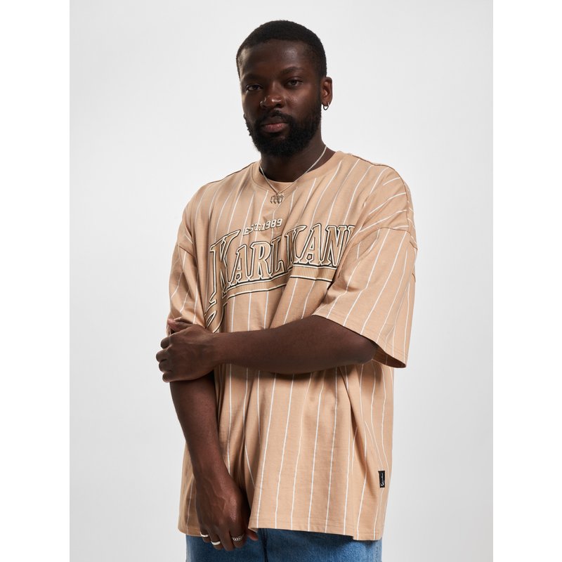 Karl Kani Trekking Boxy Pinstripe T-Shirt