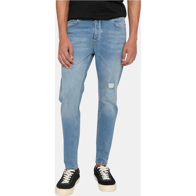 2Y Premium Destroyed Skinny Fit Jeans